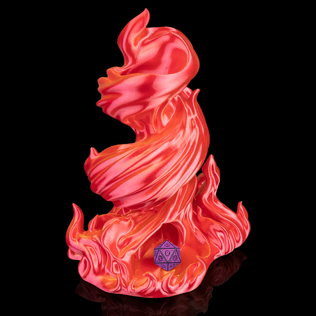 Burning Roll Würfelturm