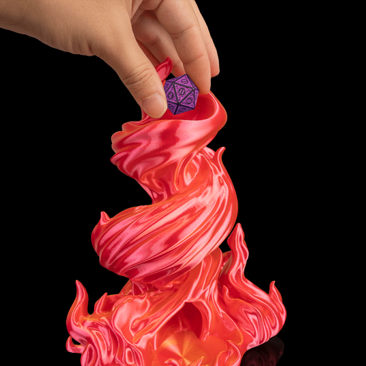 Burning Roll Würfelturm