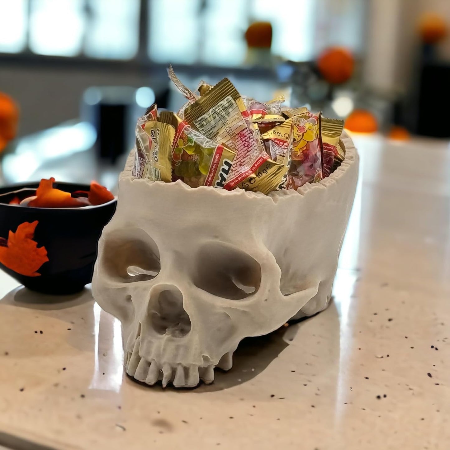 Schädel Schüssel | Maßstabsgetreue Deko Candy Bowl