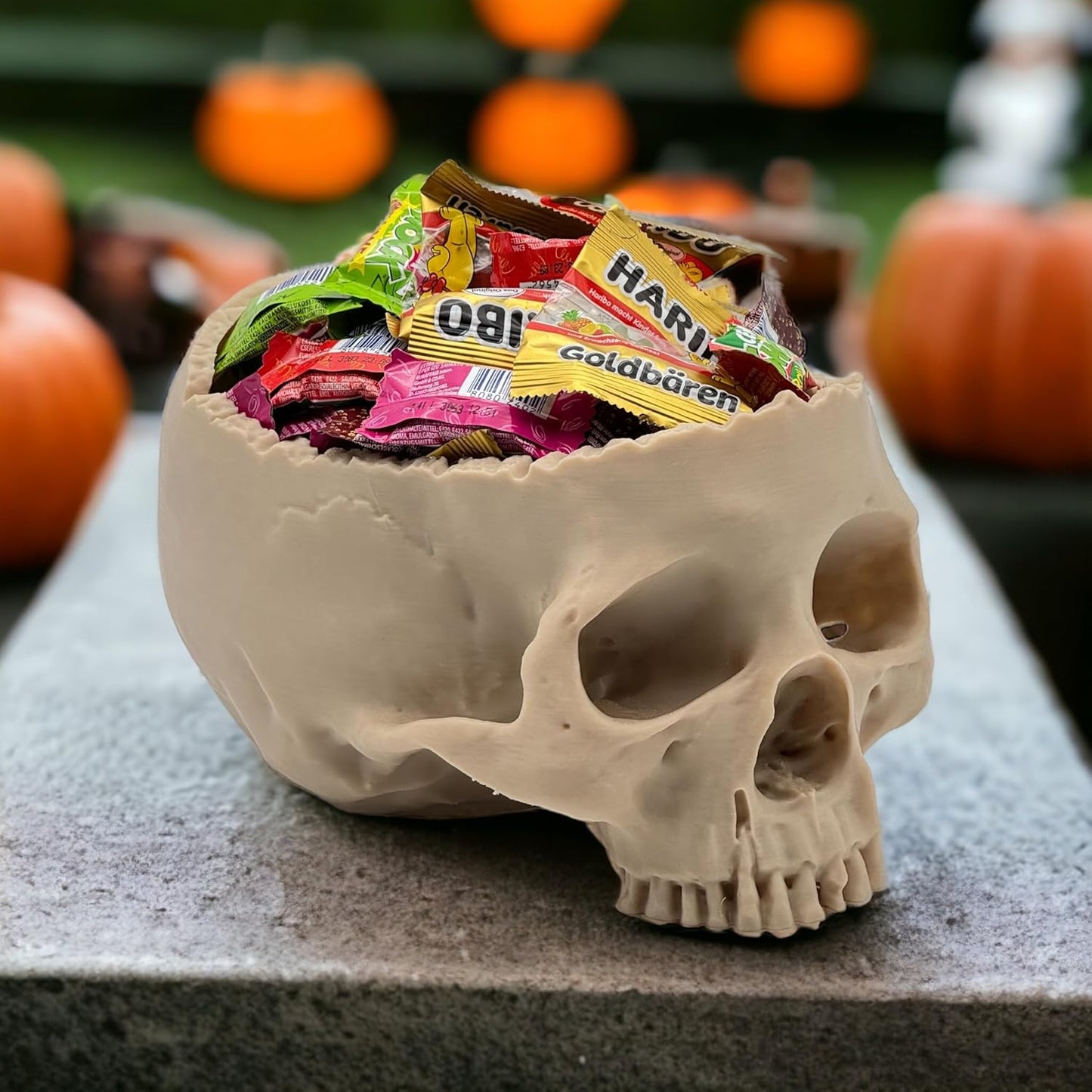 Schädel Schüssel | Maßstabsgetreue Deko Candy Bowl
