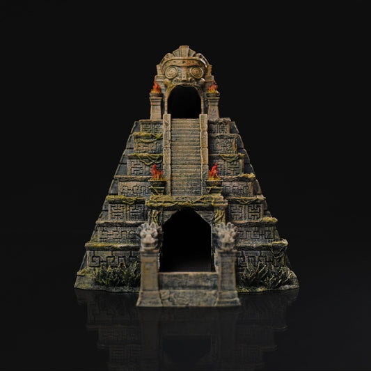 Antiker Tempel Würfelturm