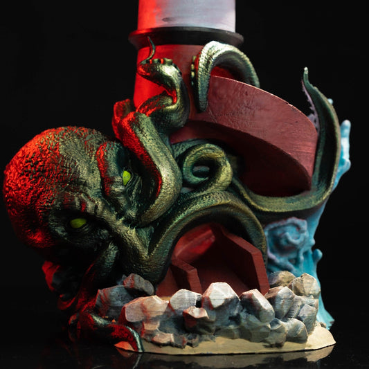 Epischer Kraken Würfelturm