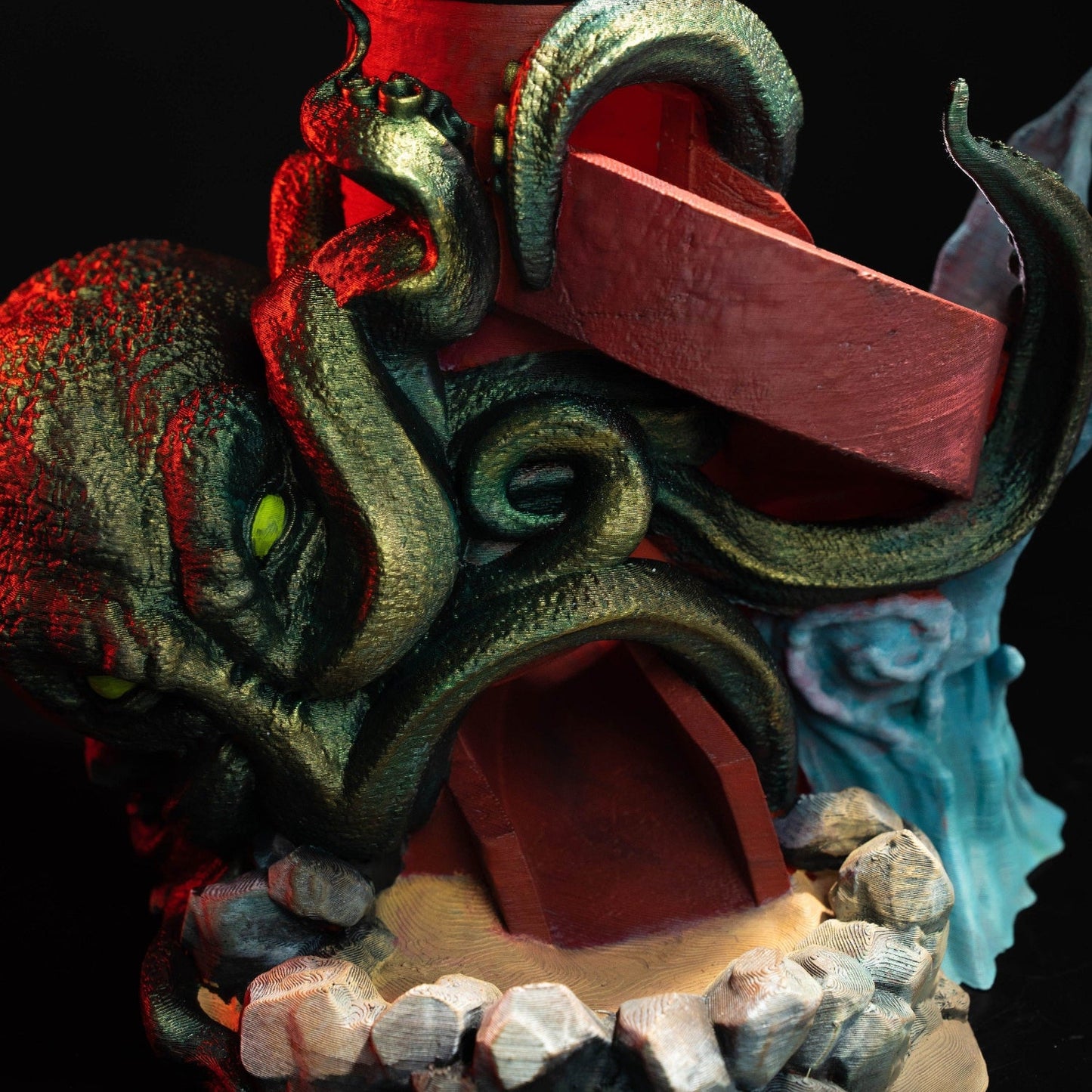 Epischer Kraken Würfelturm