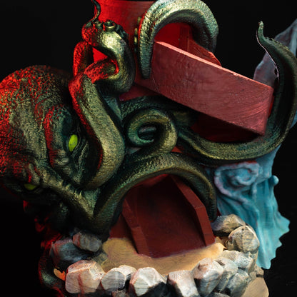 Epischer Kraken Würfelturm