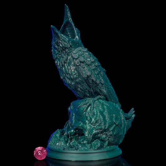 Düsterer Rabe Würfelturm