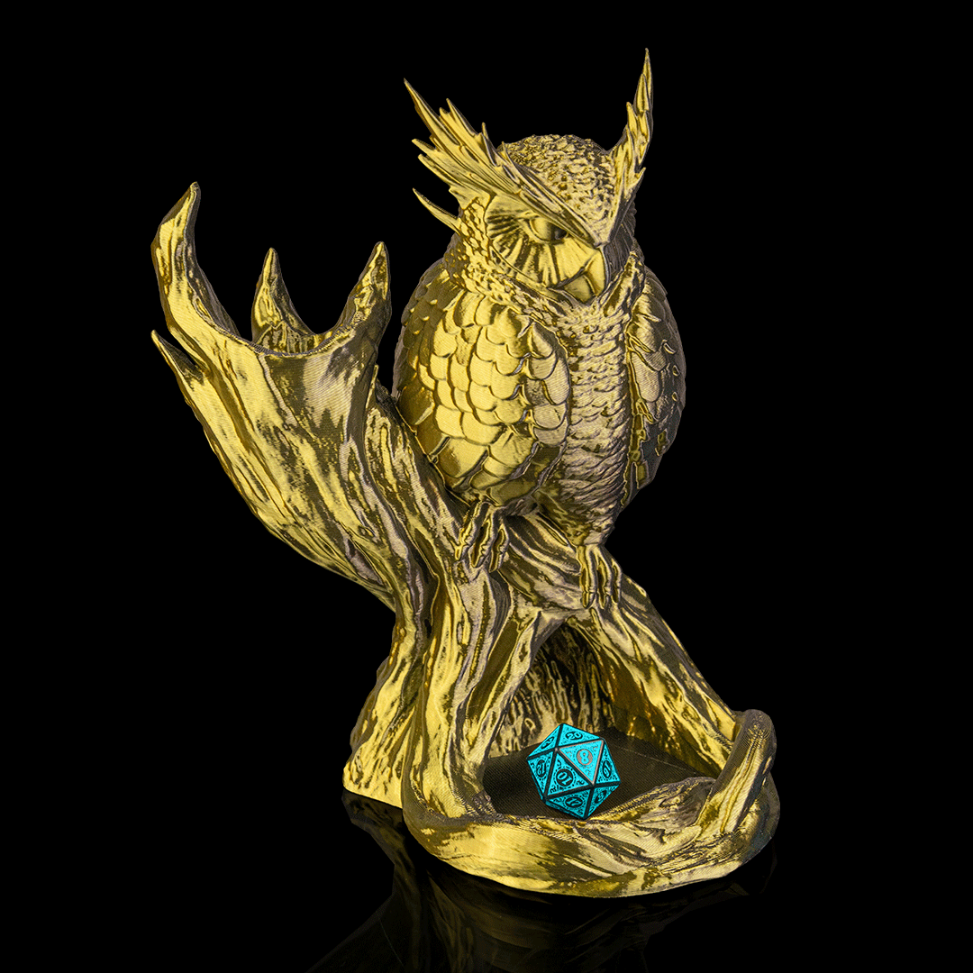 Omen Eule Würfelturm