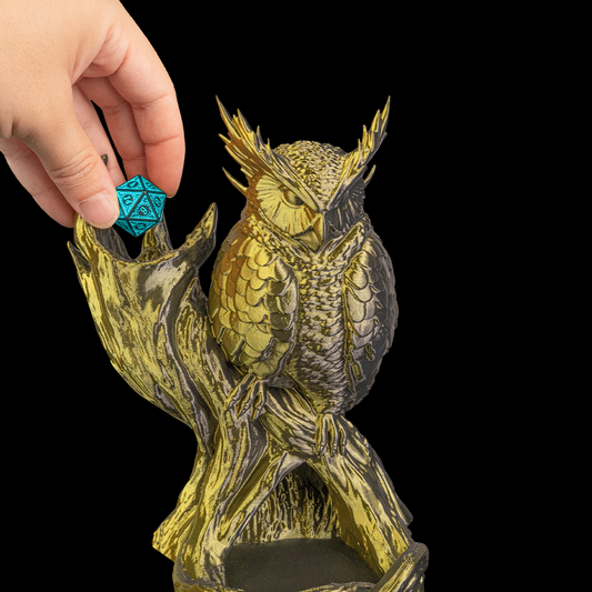 Omen Eule Würfelturm