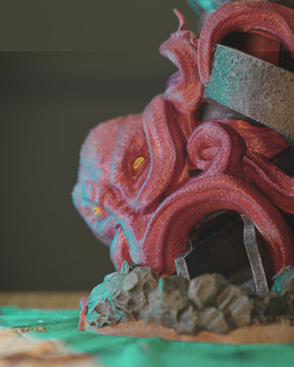 Epischer Kraken Würfelturm